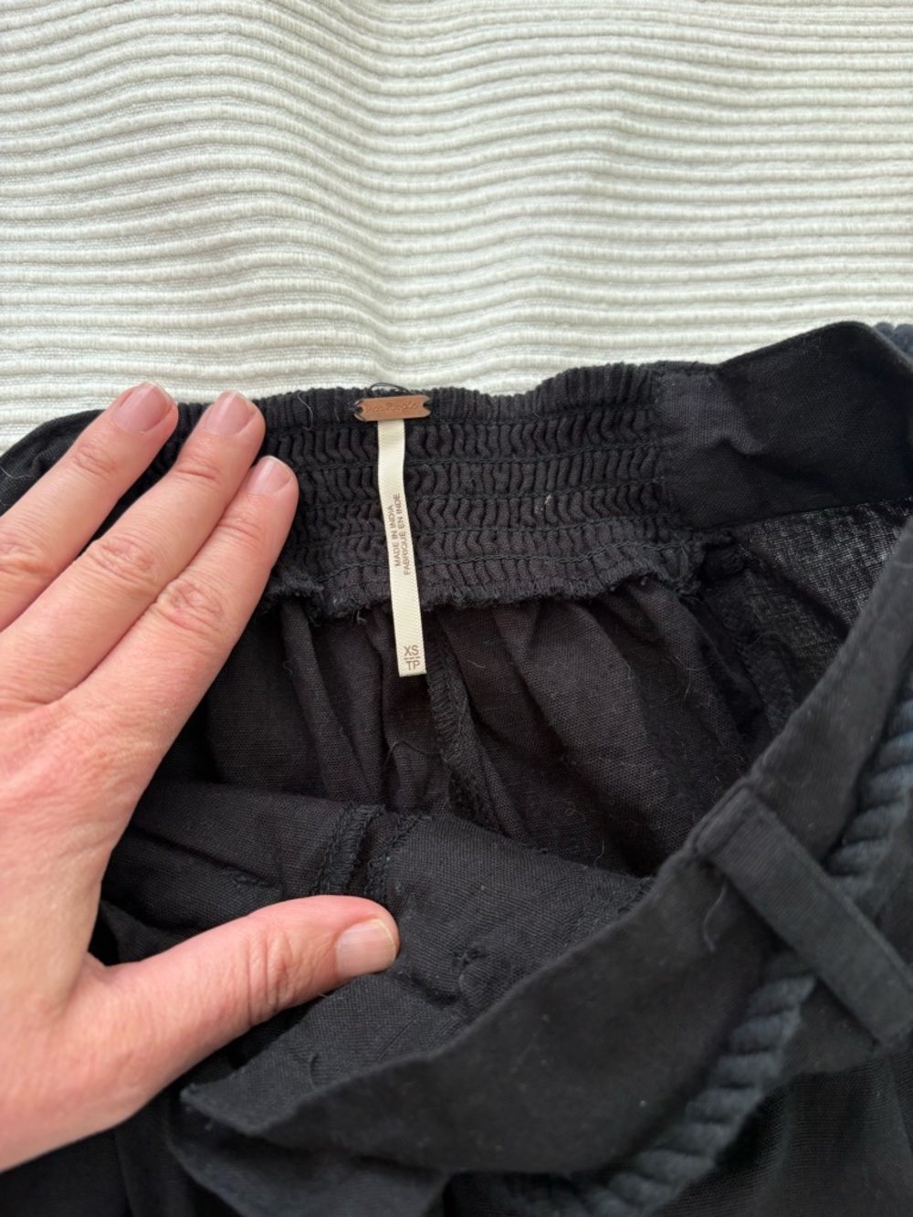 Free People Linen Blend Cord Trouser - Picture 6 of 14